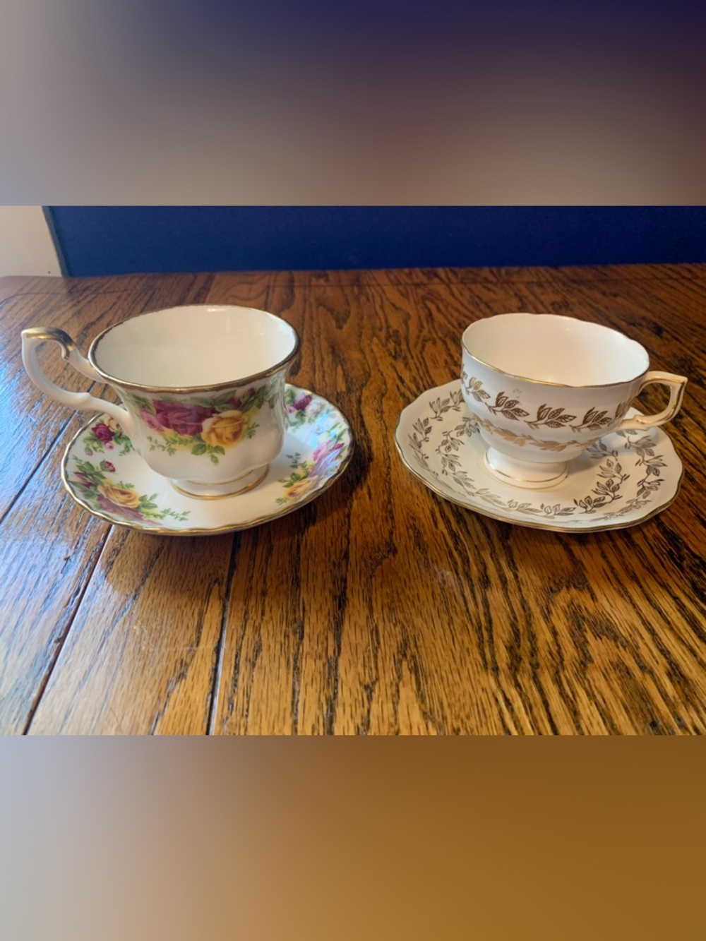 Teacup and saucer